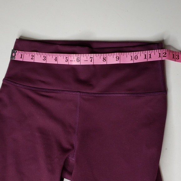 Fabletics Powerhold Cropped Purple High Rise Athletic Leggings Pants Size XS - Picture 7 of 13